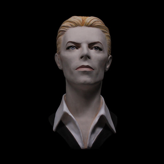 David Bowie portrait sculpture Thin White Duke by Maria Primolan Sculptor
