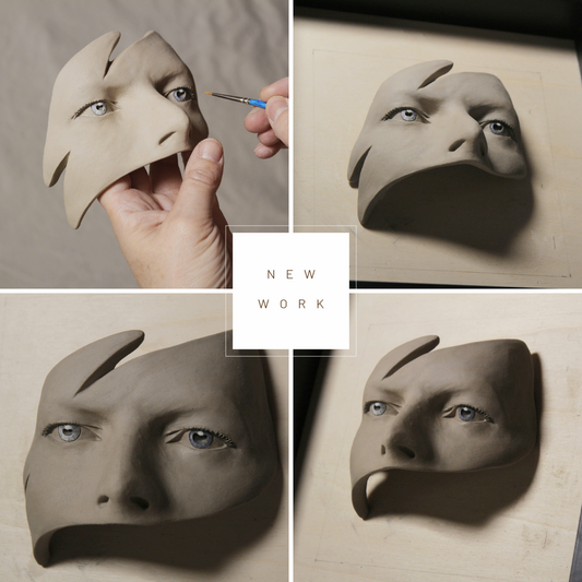 David Bowie 'Eyes' - Sculpture Pre-Order