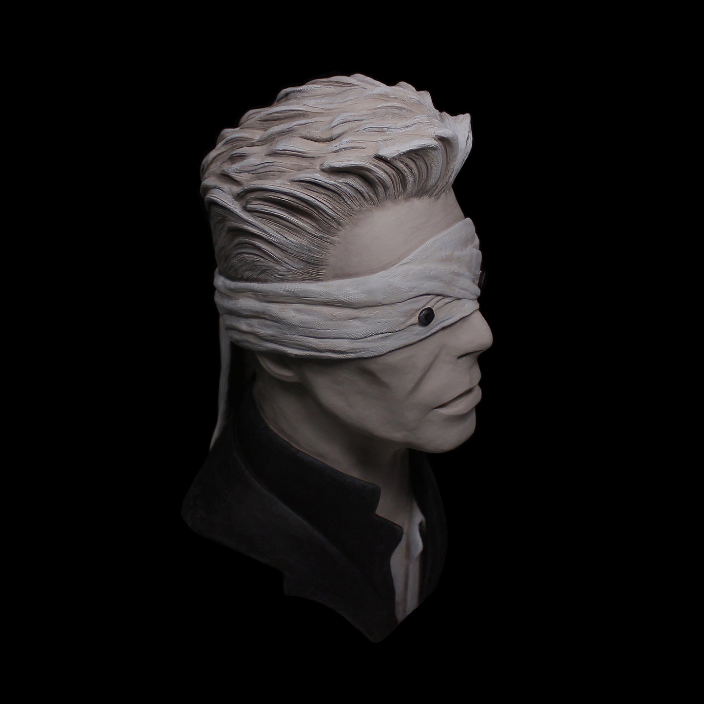 David Bowie 'The Blind Prophet' - Full Head Bust Sculpture