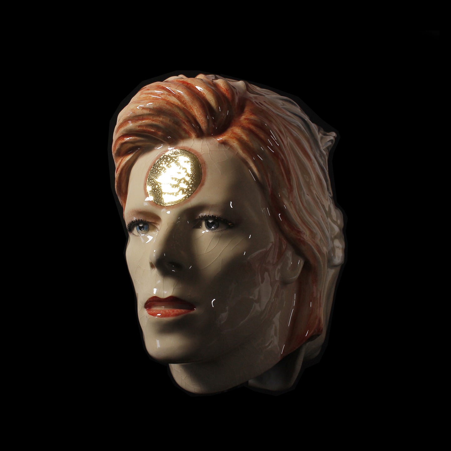 David Bowie - Edition n 4 Ziggy Stardust and The Blind Prophet Double Head Sculpture
