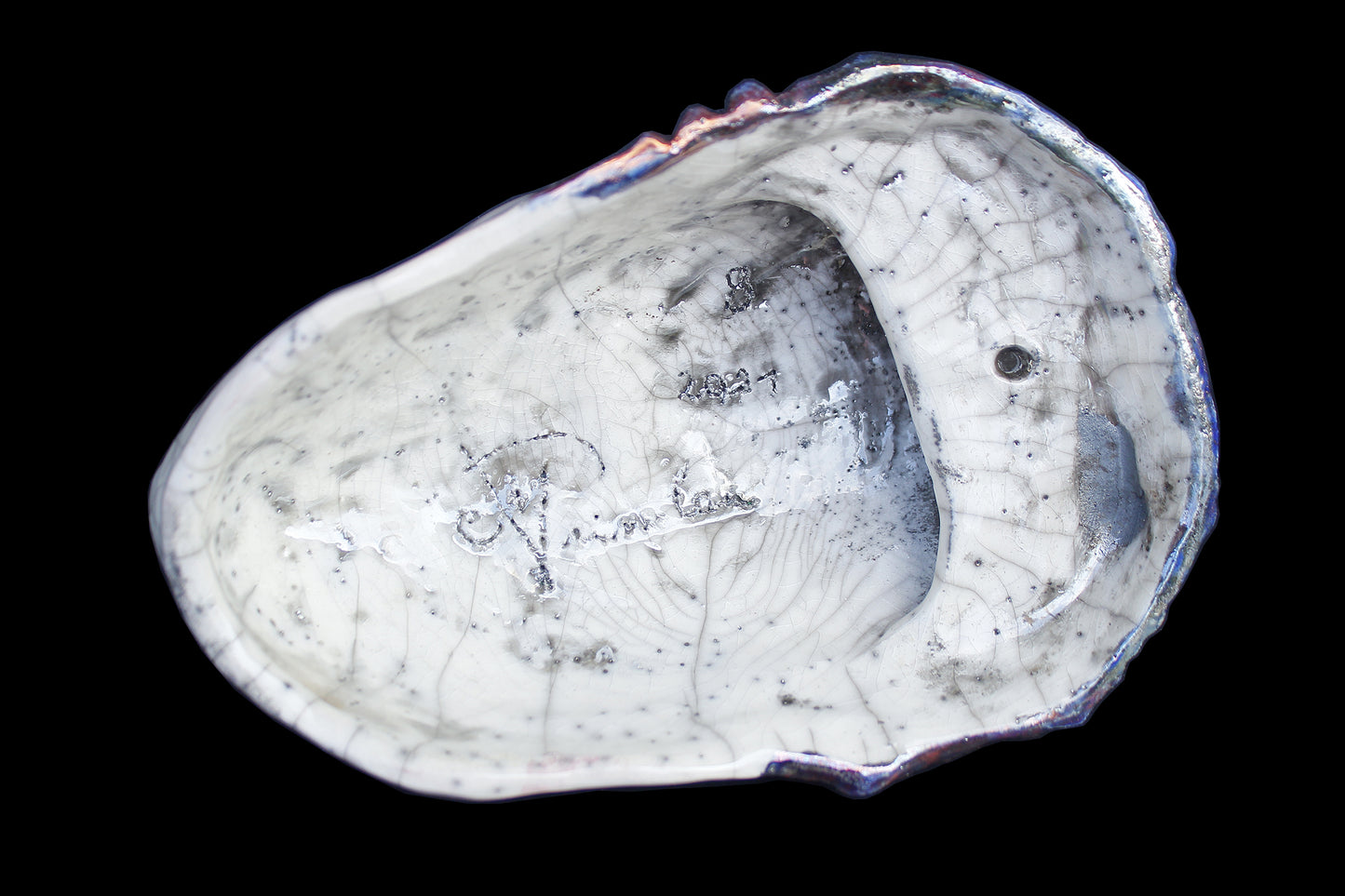 *SALE*David Bowie - Edition n8 - Thin White Duke Raku Ceramic Mask Sculpture