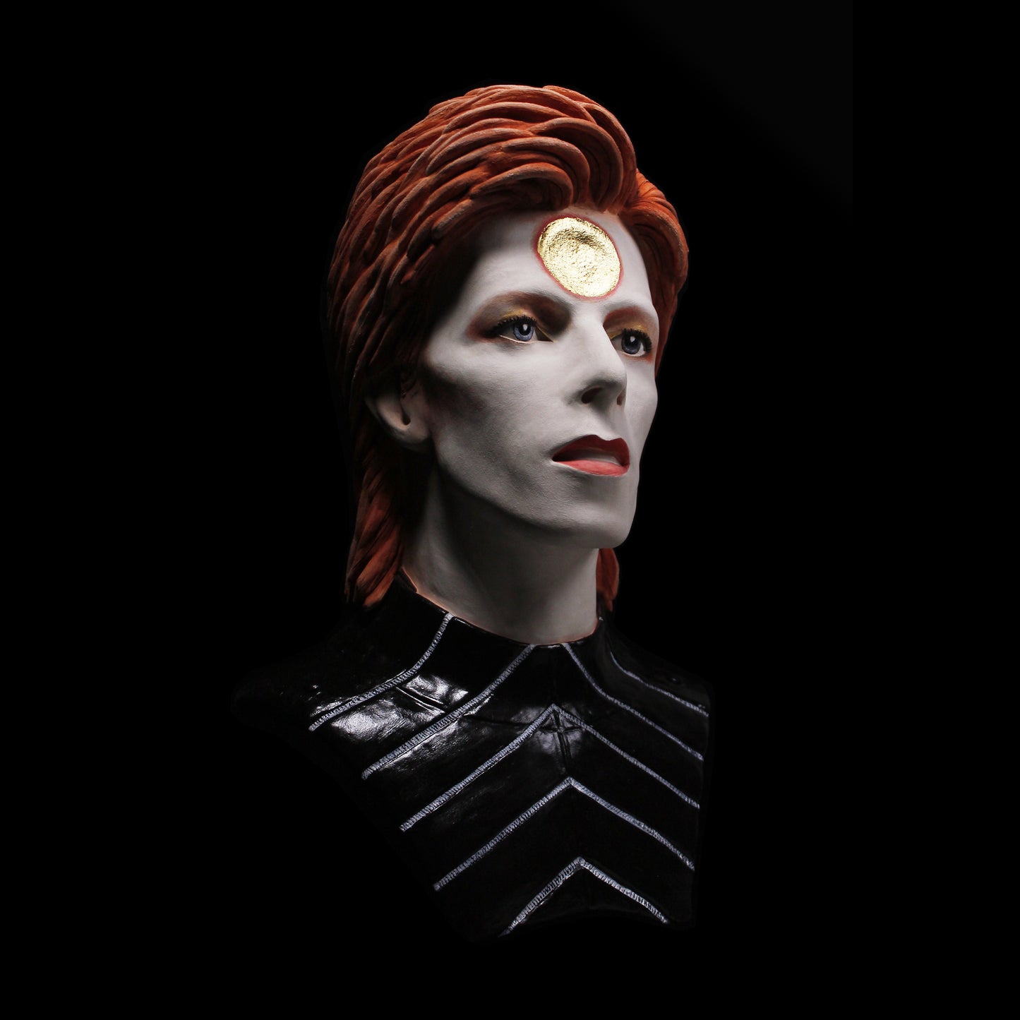 David Bowie 'Ziggy Stardust' - Full Head Bust Sculpture