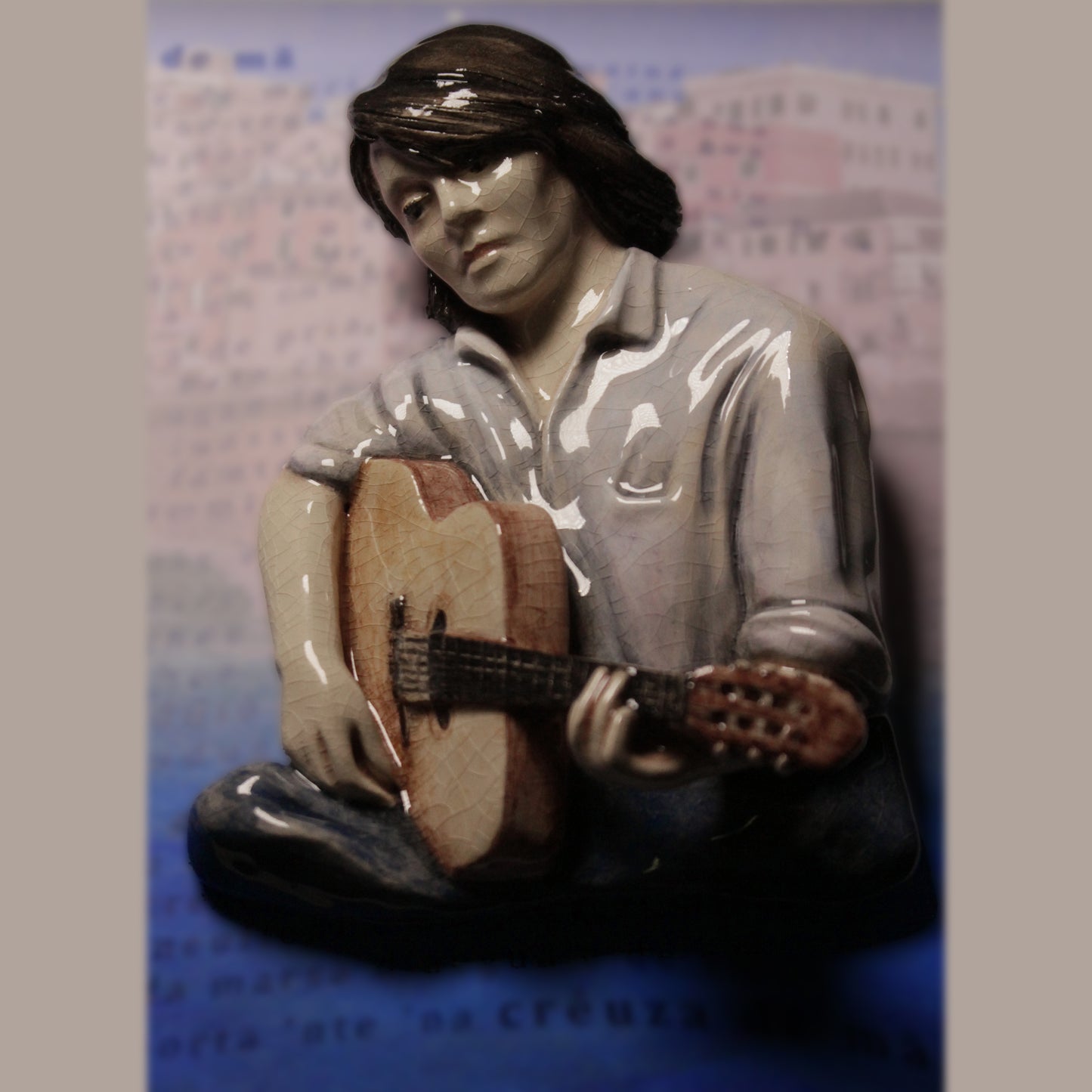 'Viaggio a Genova' - Sculpture inspired by Fabrizio De André'