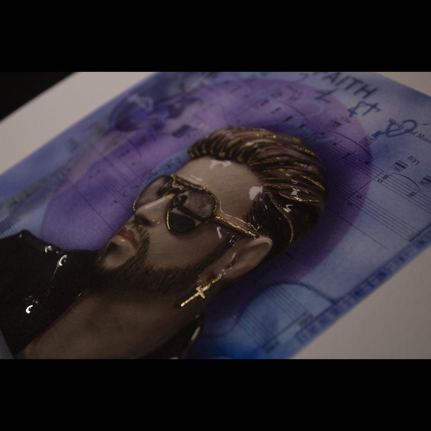 George Michael - 'Faith' - Art Print