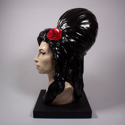 Amy Winehouse - *FLAWED BEAUTY SCULPTURE* - Full Head Sculpture - Edition n 1