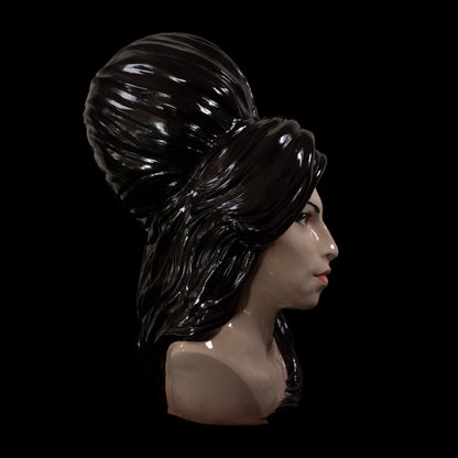 Amy Winehouse - *FLAWED BEAUTY SCULPTURE* - Full Head Sculpture - Edition n 1