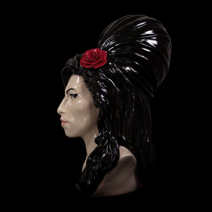 Amy Winehouse - *FLAWED BEAUTY SCULPTURE* - Full Head Sculpture - Edition n 1
