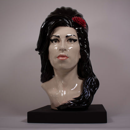 Amy Winehouse - *FLAWED BEAUTY SCULPTURE* - Full Head Sculpture - Edition n 1