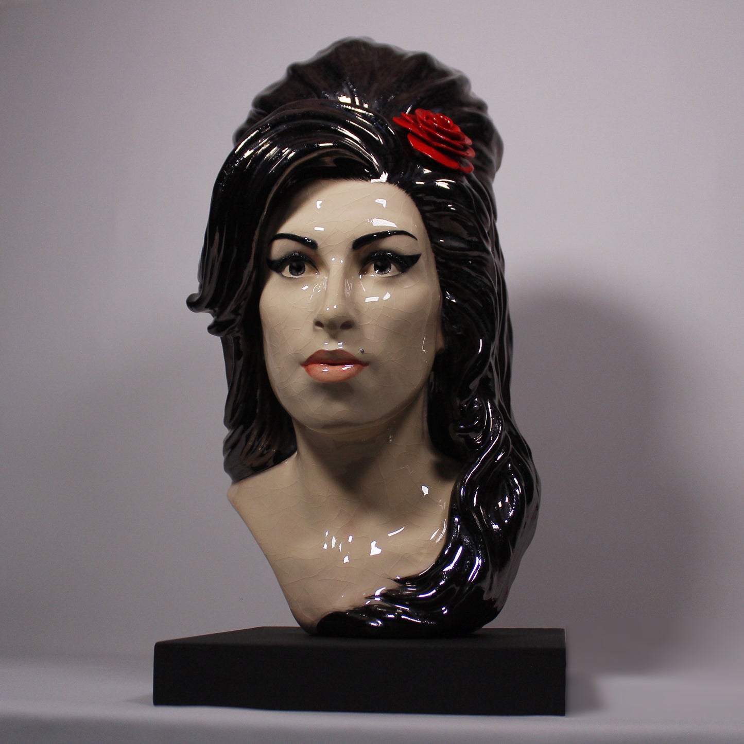 Amy Winehouse - Painted and Glazed sculpture