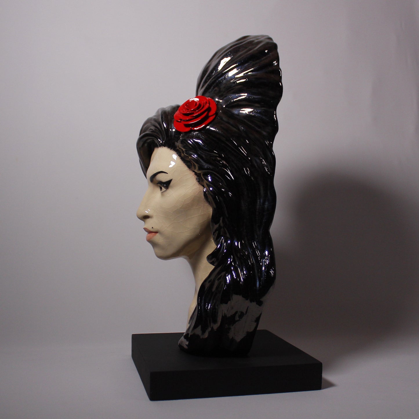 Amy Winehouse - Painted and Glazed sculpture