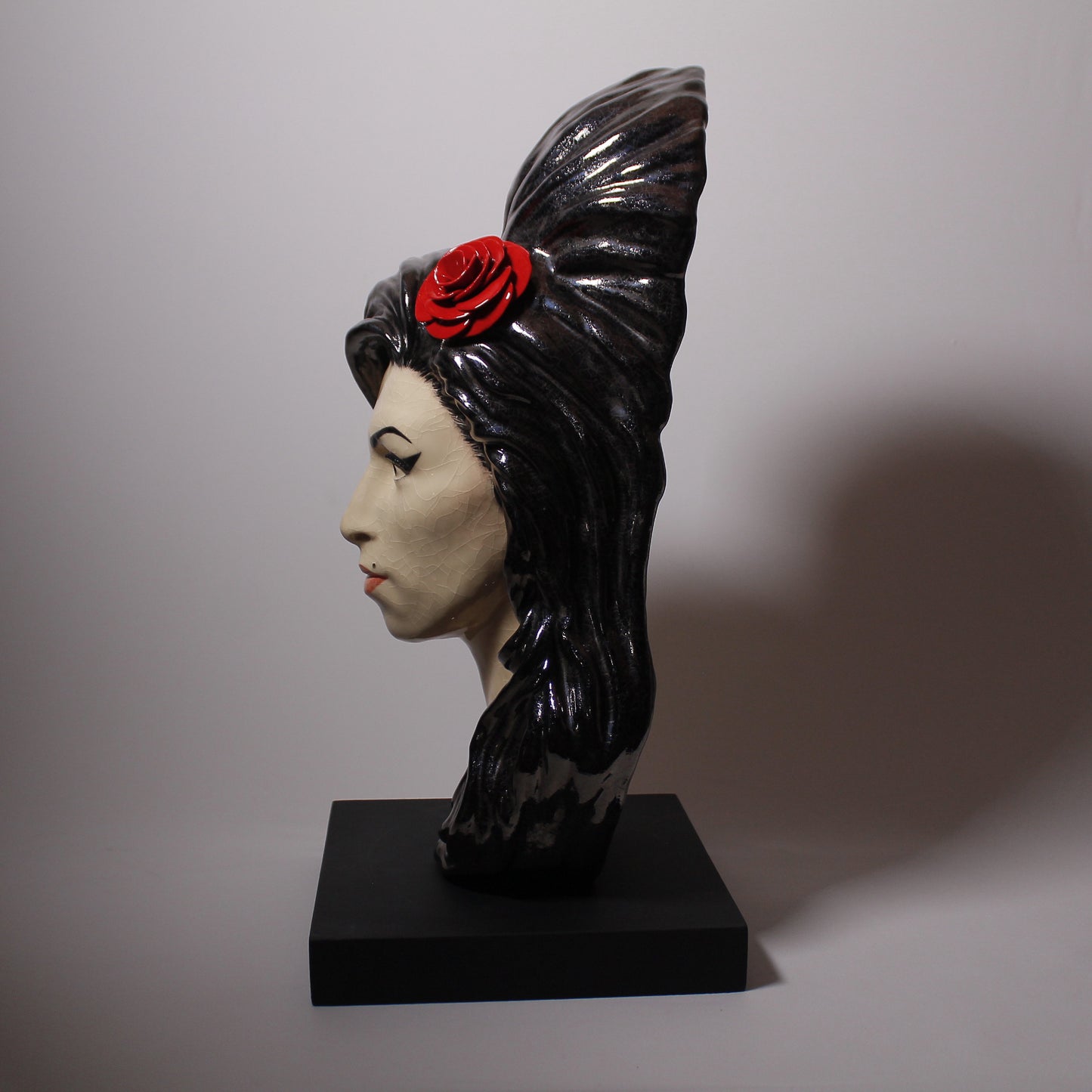 Amy Winehouse - Painted and Glazed sculpture Edition n 3