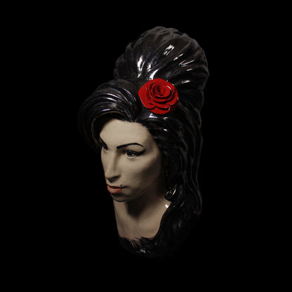 Amy Winehouse - Painted and Glazed sculpture Edition n 3