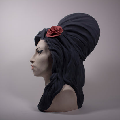 Amy Winehouse - Full Head Sculpture - Edition n 2 - Pre-order