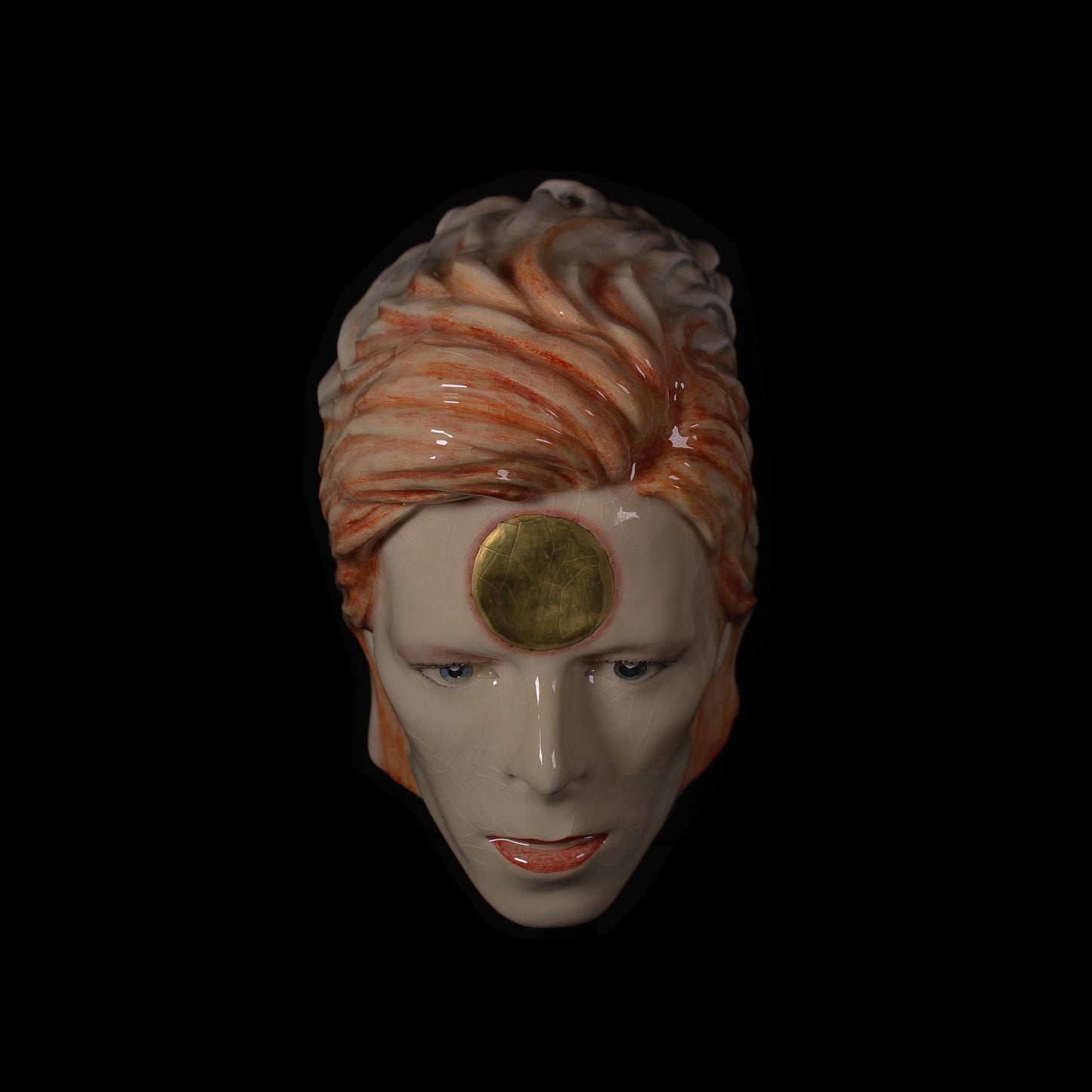 David Bowie - Edition n 4 Ziggy Stardust and The Blind Prophet Double Head Sculpture