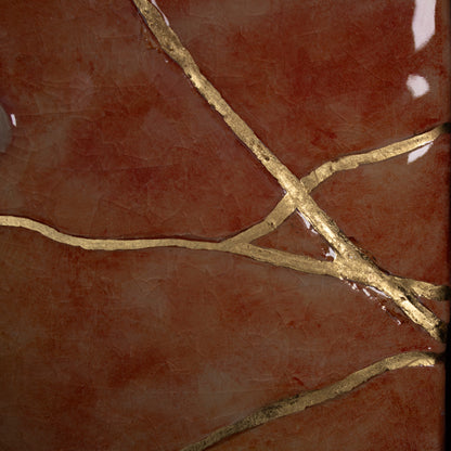David Bowie - 'FLAWED BEAUTY SCULPTURE' 3D 'Low' Wall Panel Sculpture Painted Ceramic