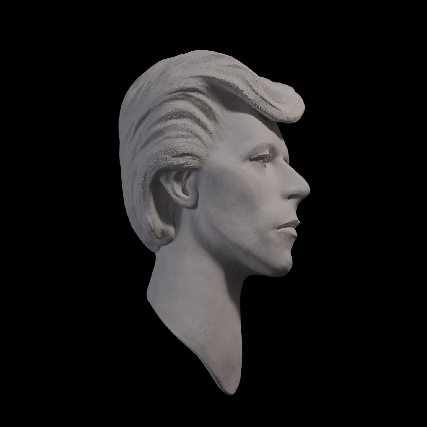 David Bowie - Cracked Actor Face Sculpture