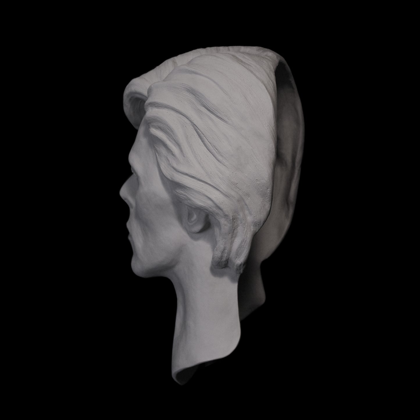 David Bowie - Cracked Actor Face Sculpture