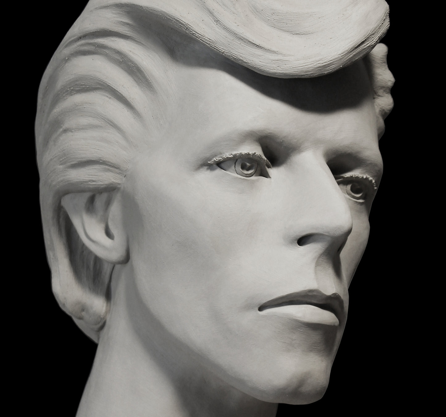 David Bowie - Cracked Actor Face Sculpture