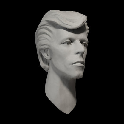 David Bowie - Cracked Actor Face Sculpture