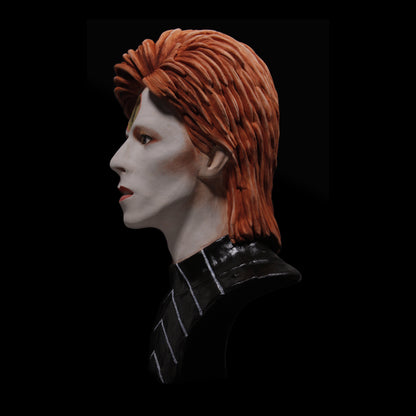 David Bowie 'Ziggy Stardust' - Full Head Bust Sculpture