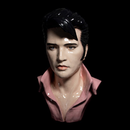 Elvis - Painted and Glazed Elvis Portrait