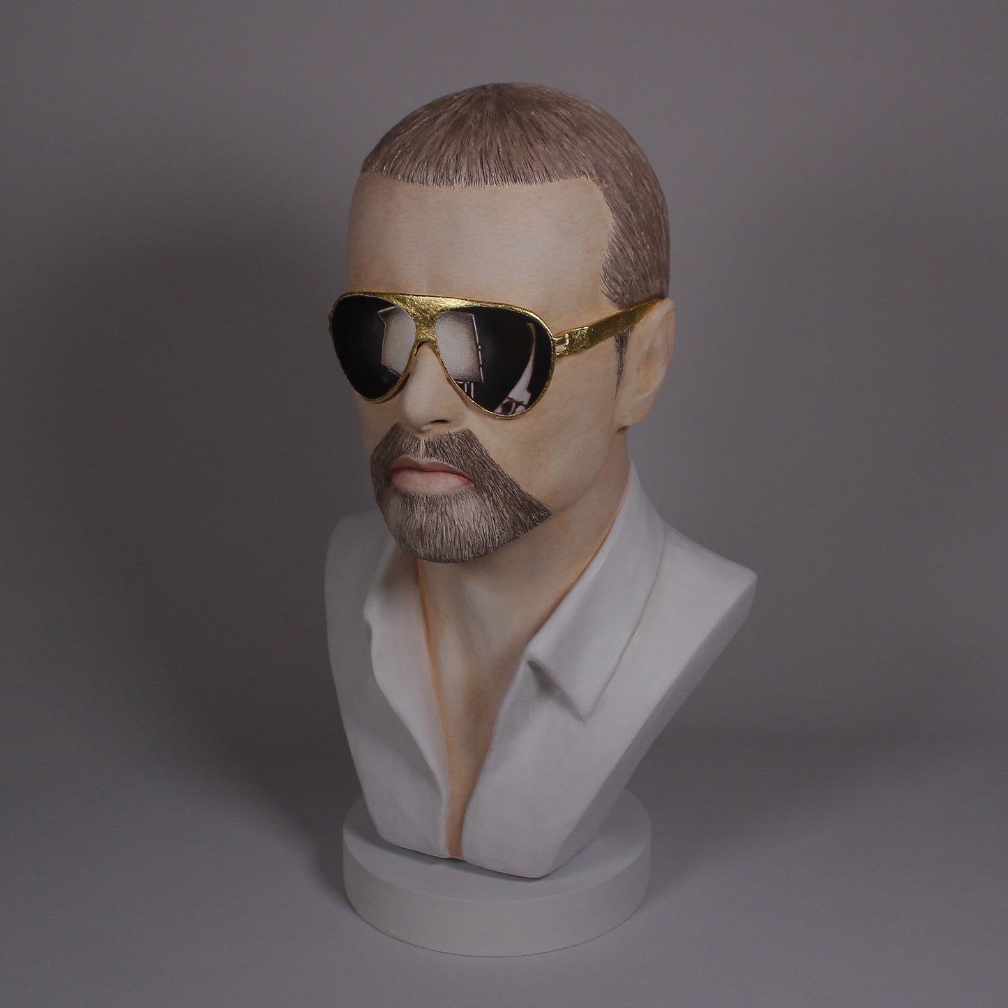 George Michael - 'To the Kindness of Your Heart' -  Full Head Bust Sculpture