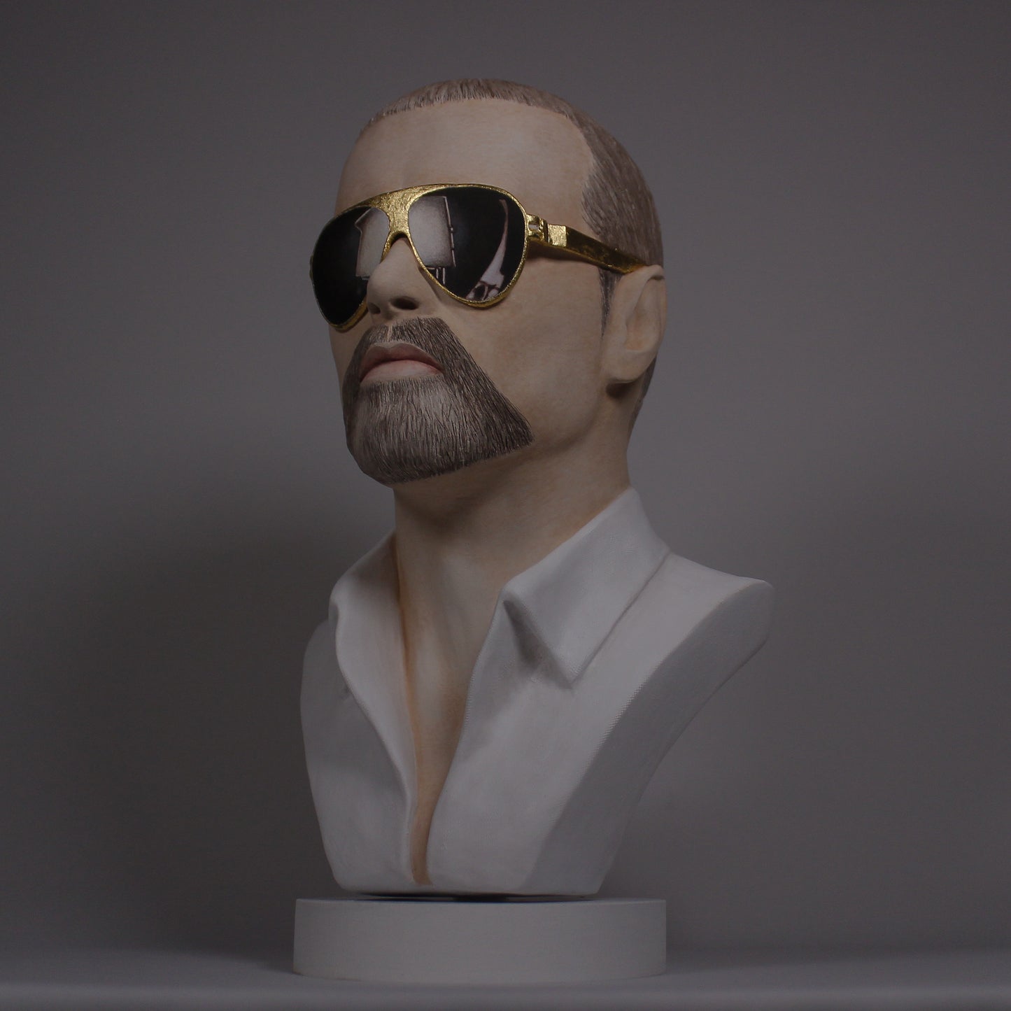 George Michael - 'To the Kindness of Your Heart' -  Full Head Bust Sculpture