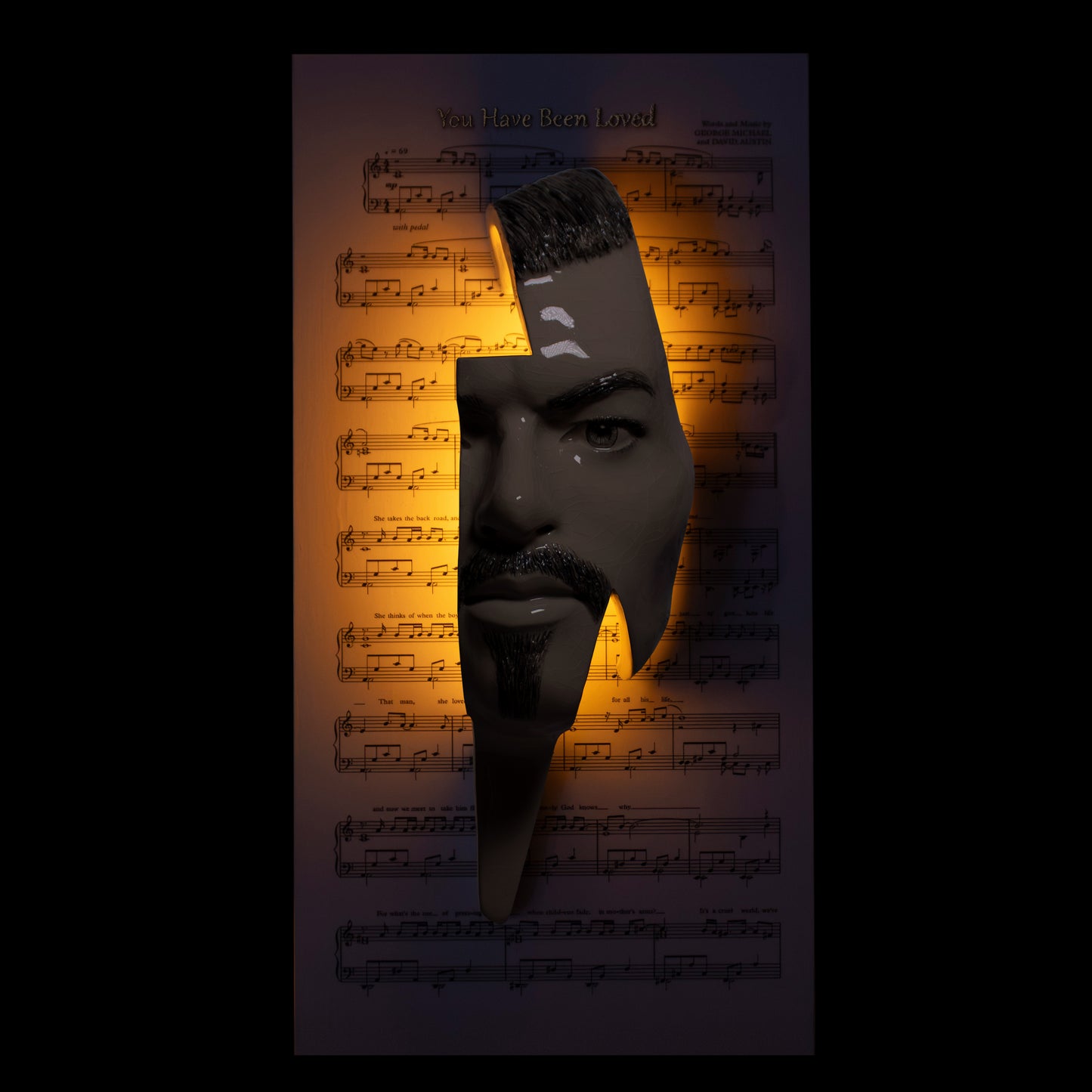 George Michael - Flash Sculpture - 'You Have Been Loved'