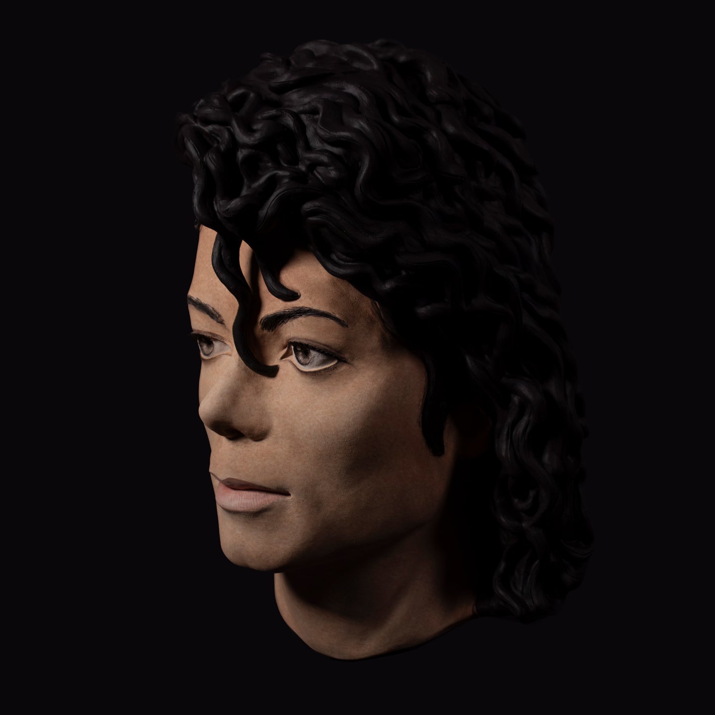 Michael Jackson - 'Bad' Era Mask Painted