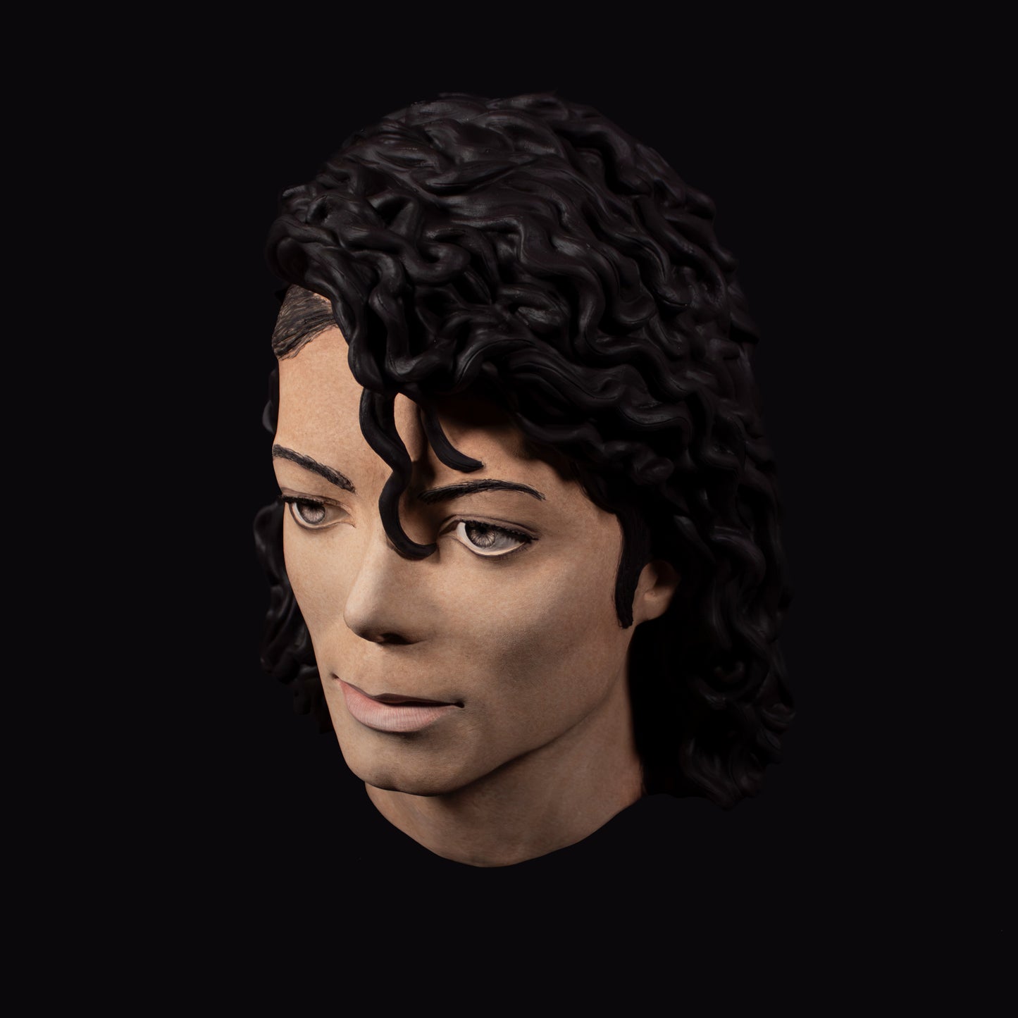 Michael Jackson - 'Bad' Era Mask Painted