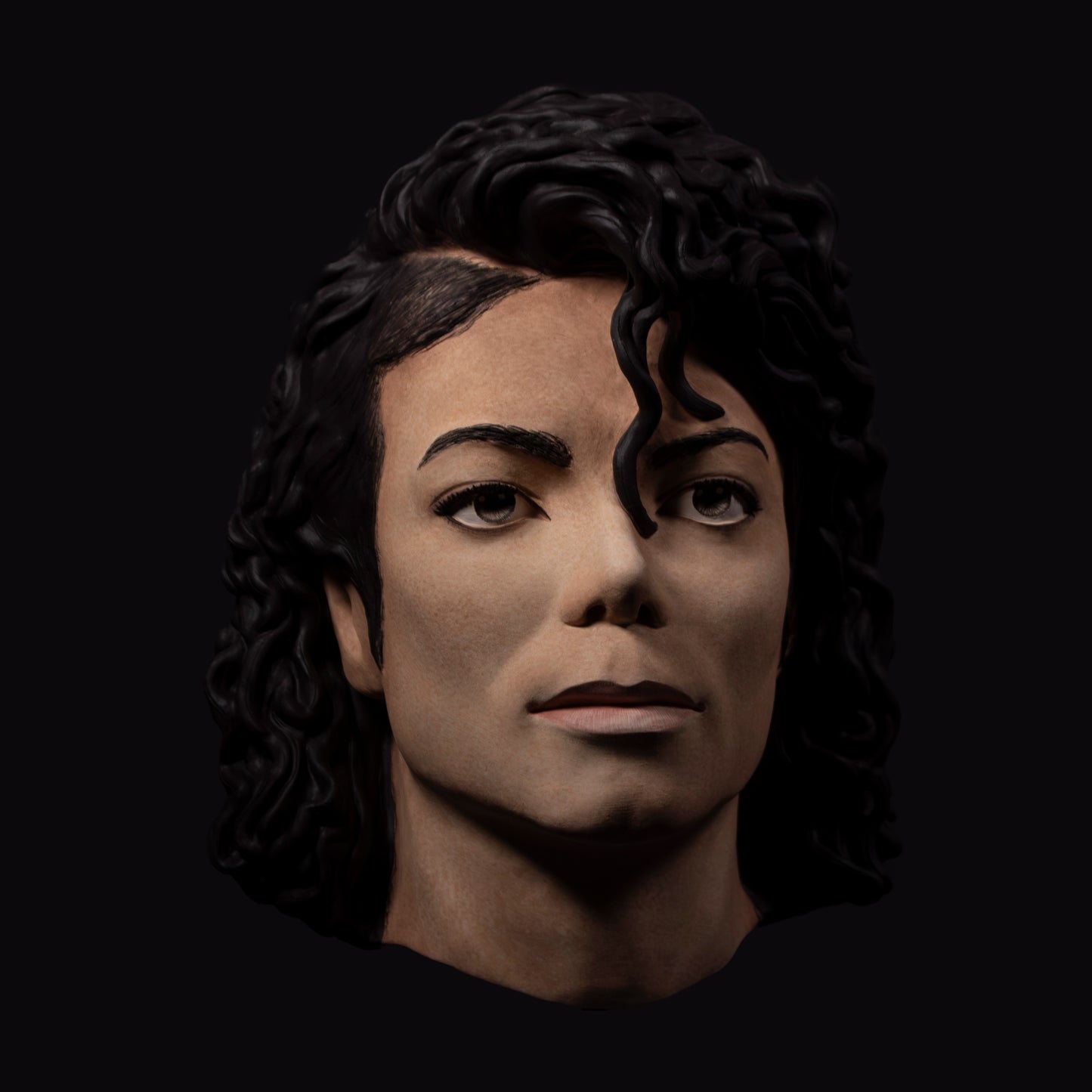 Michael Jackson - 'Bad' Era Mask Painted