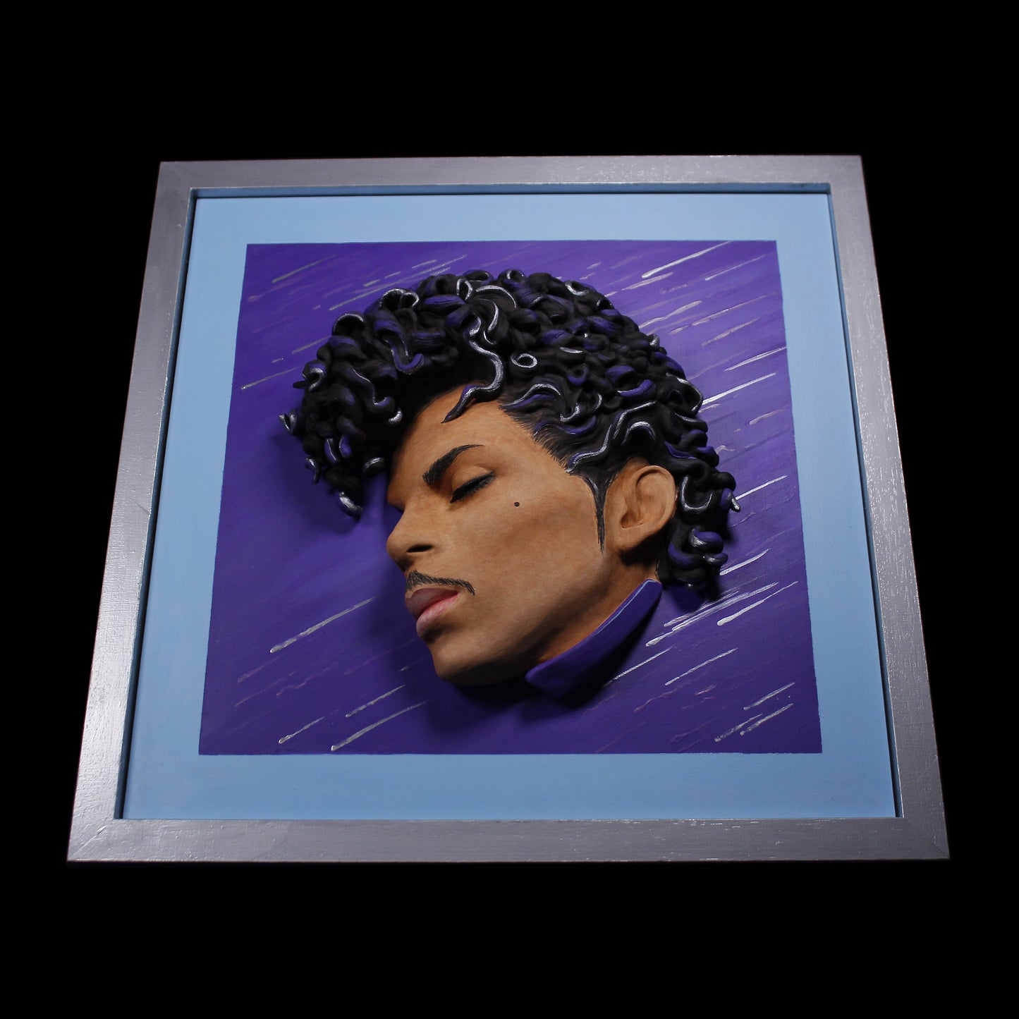 Prince - Purple Rain 3D Wall Panel Sculpture