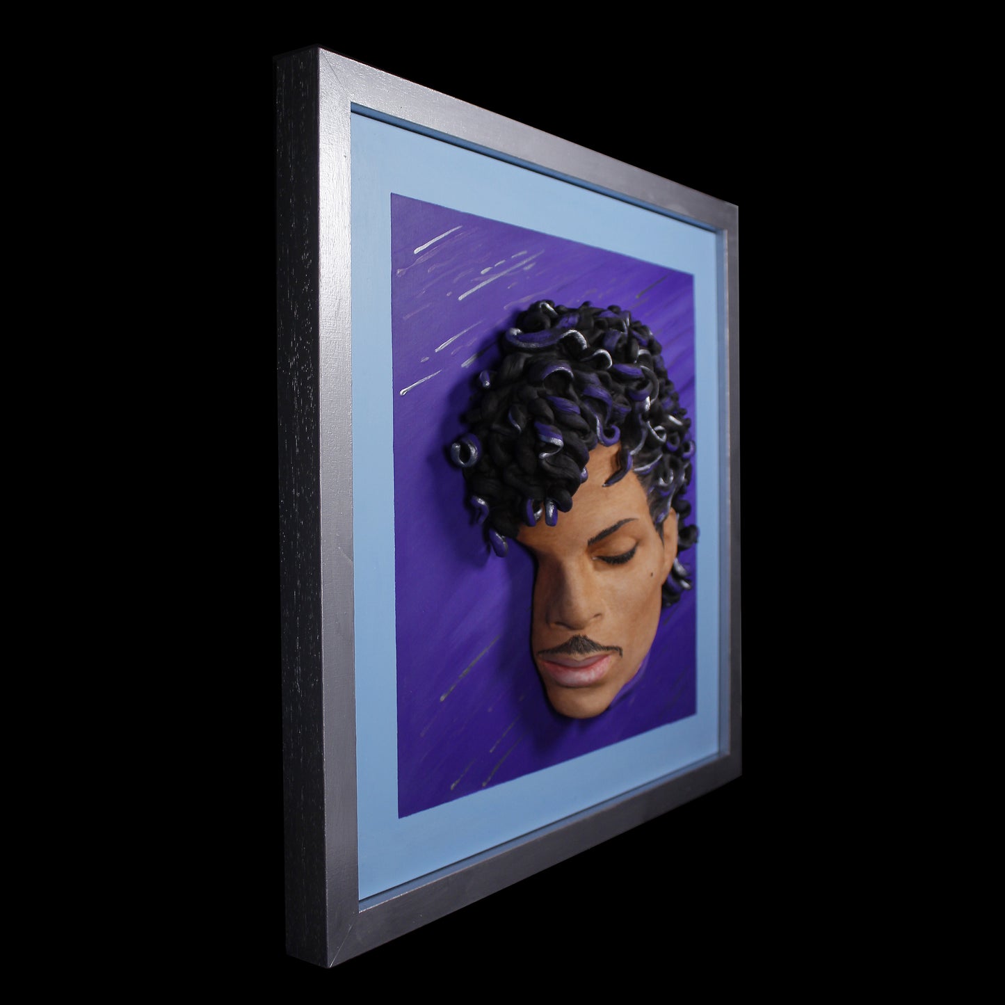 Prince - Purple Rain 3D Wall Panel Sculpture