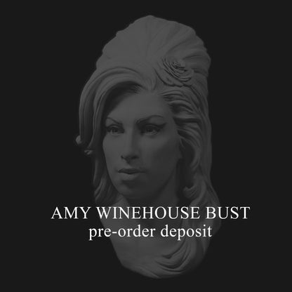PRE-ORDER - Amy Winehouse Sculpture - Deposit