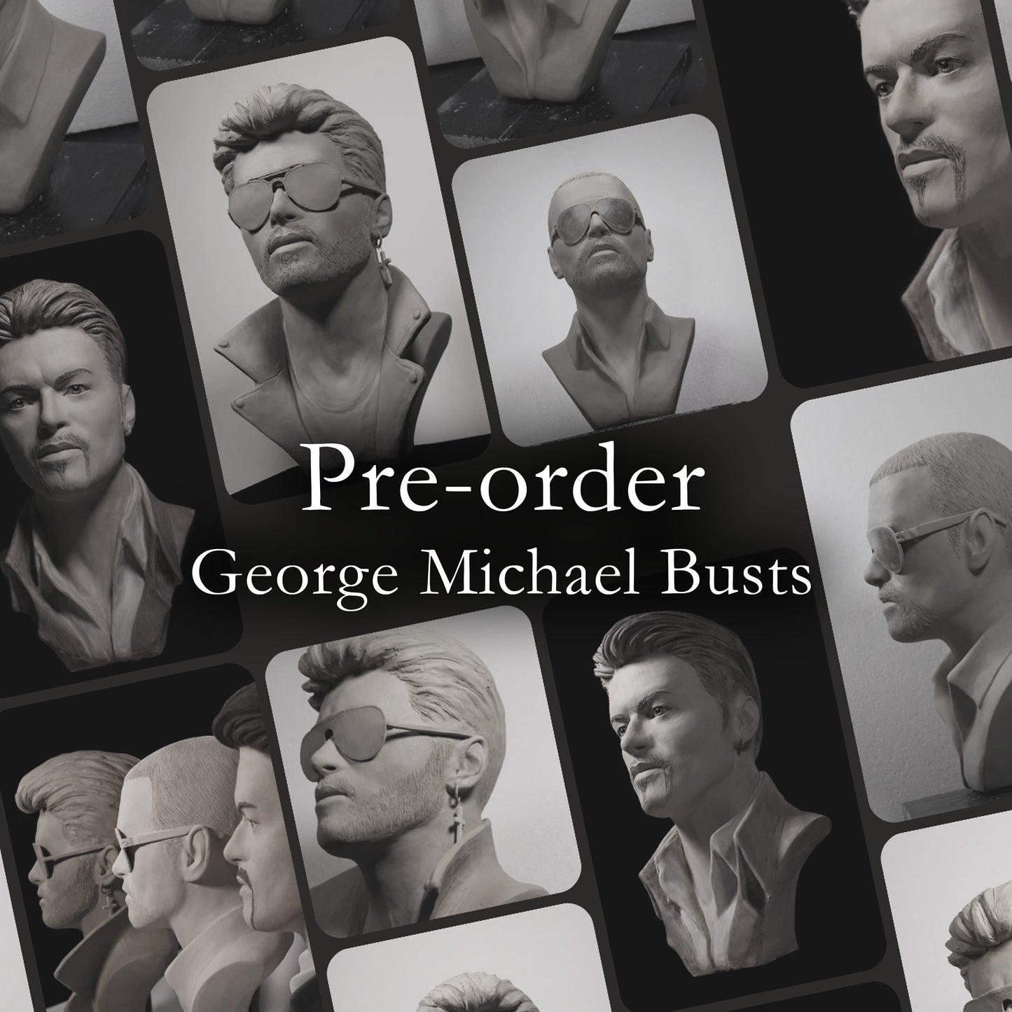 PRE-ORDER - George Michael Busts