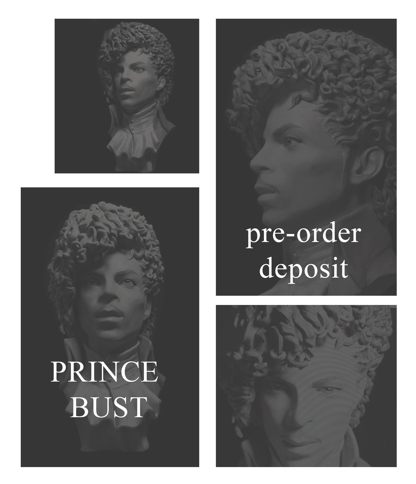 PRE-ORDER - Prince Busts